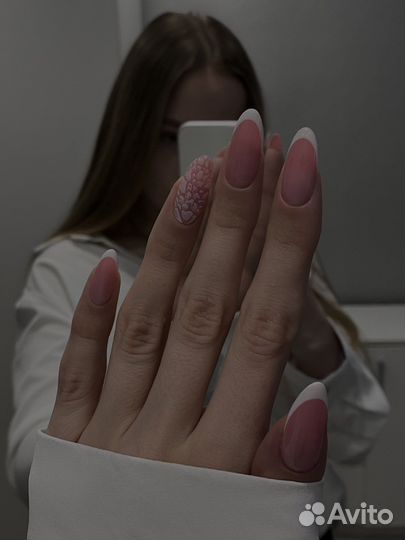 Маникюр наращивание ногтей Московка 2