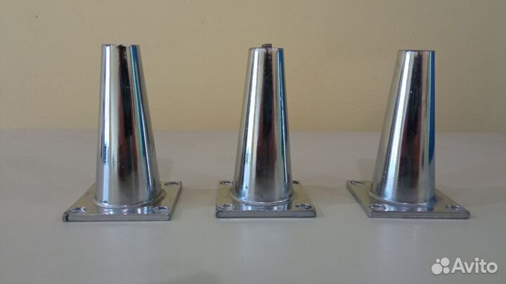 Ножки для пуфика металлические высота 7.5 см