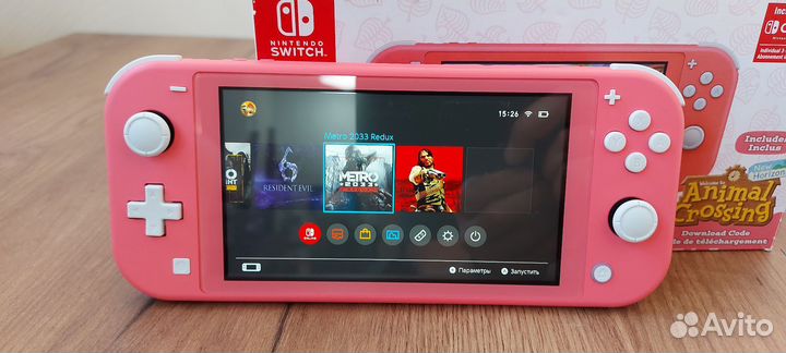 Прошитый Nintendo Switch Lite 32+128Gb Любые игры