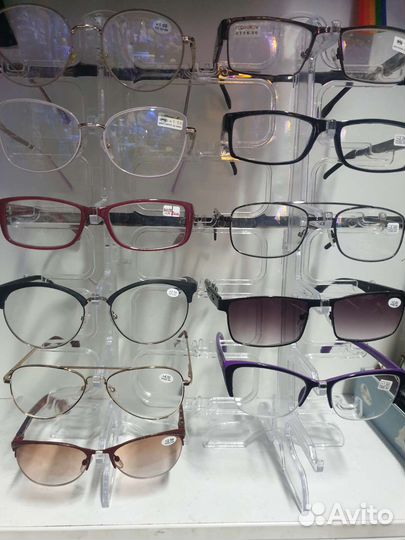 Очки готовые с диоптриями на плюс и минус
