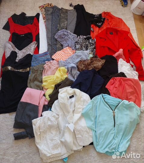 Огромный пакет вещей S-M-L женских