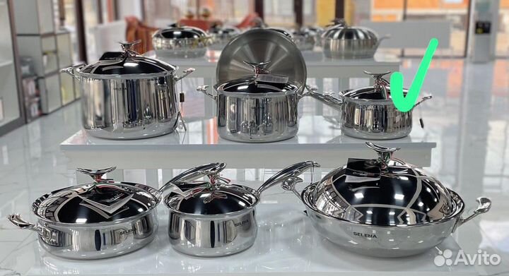 Набор кастрюль новый