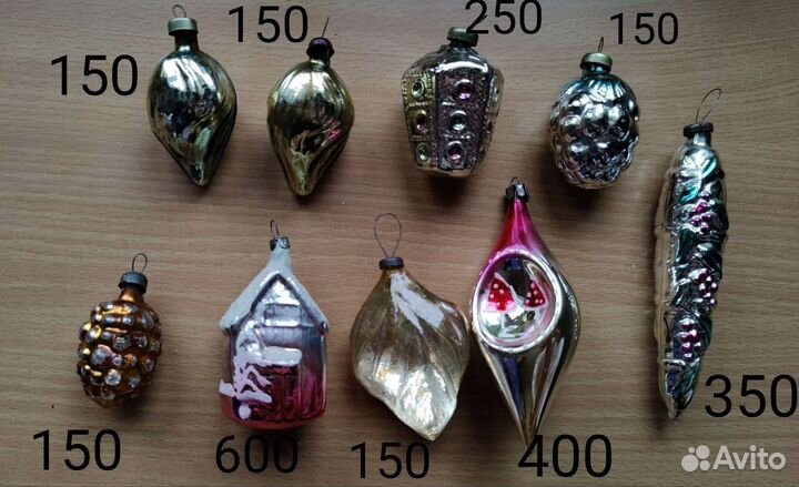 Елочные игрушки СССР
