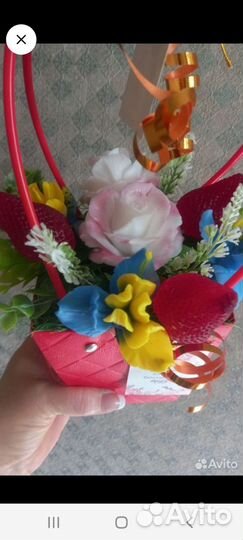 Мыло ручной работы букеты