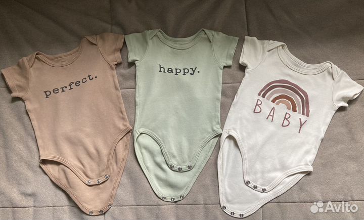 Комплект боди Carrot, р. 74 (3 шт)