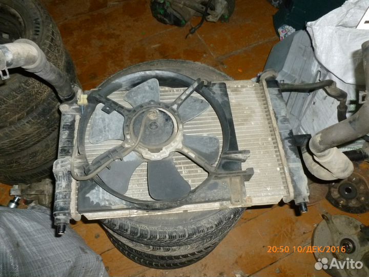 Деу матиз радиатор охлаждения