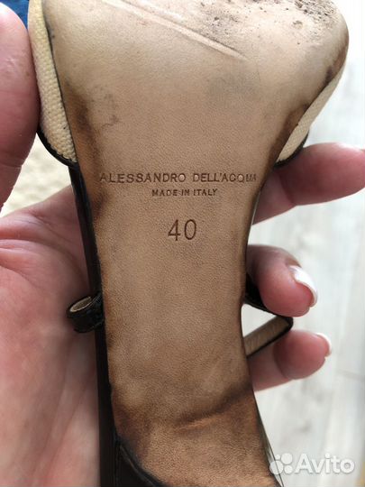 Босоножки 39