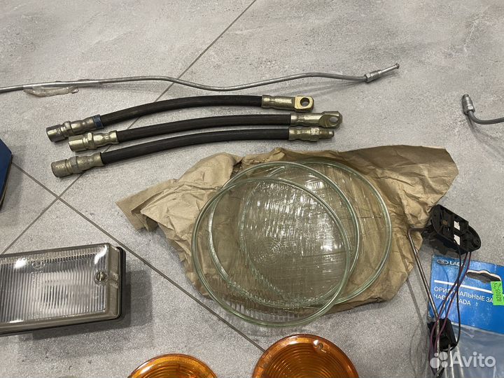 Стекла от фар,подфарников,фонарей СССР