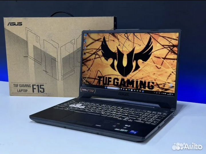 Новый Asus Tuf 144Гц Core i7 11800H RTX3050ti