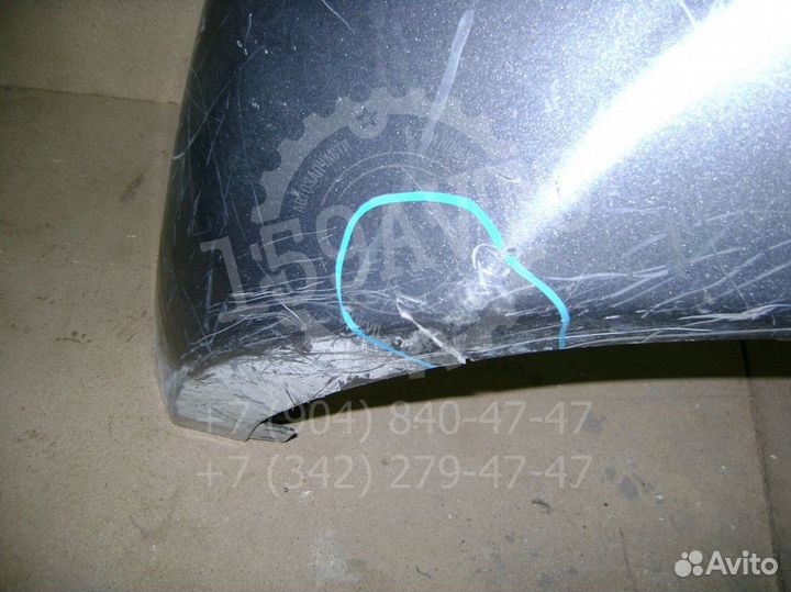 Бампер задний Hyundai Elantra 5 (MD/UD)