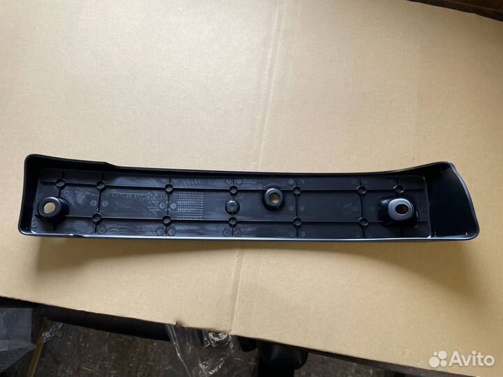 Площадка под номер Mitsubishi Lancer X боковая