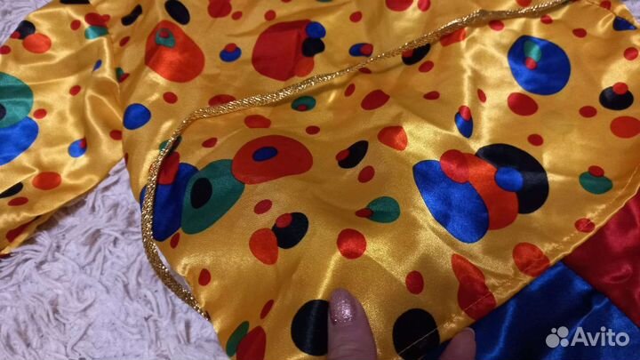 Костюм петрушки 104 110. Прокат