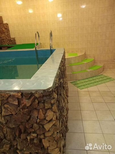 Сауна с теплым бассейном