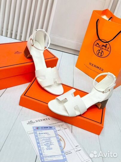 Босоножки женские hermes