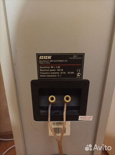 Акустические колонки bbk
