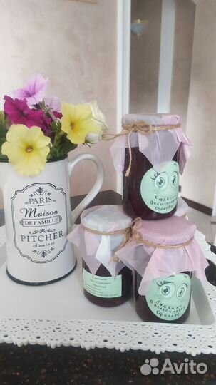 Варенье из ежевики с грецким орехом