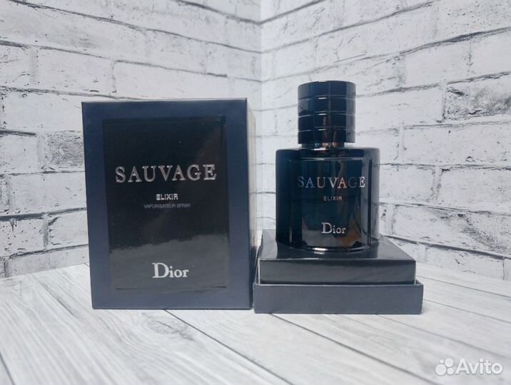 Мужские духи Dior Sauvage elixir lux