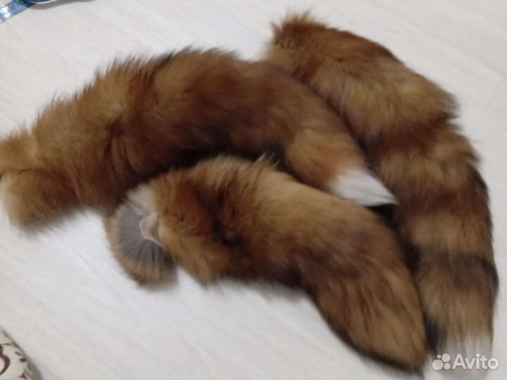 Лисий хвост небольшой для новогоднего костюма