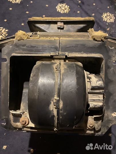 Печка в сборе с двигателем