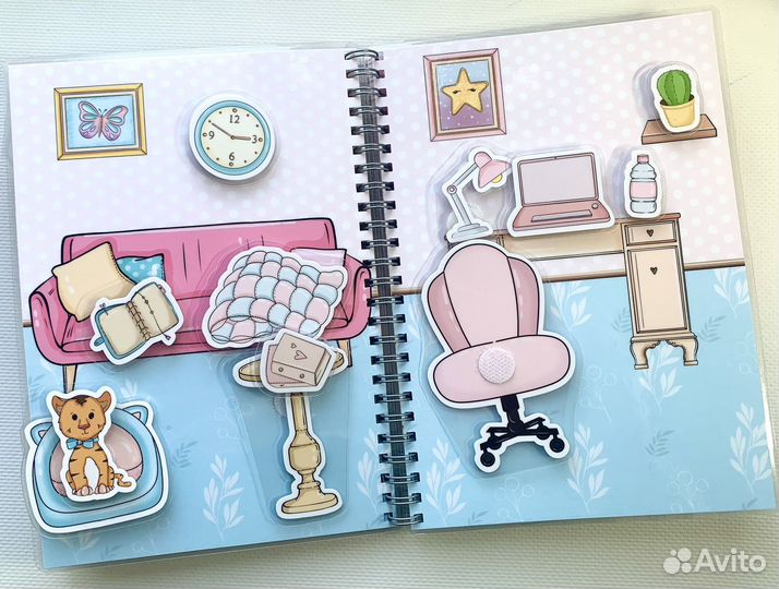 Кукольный домик на липучках