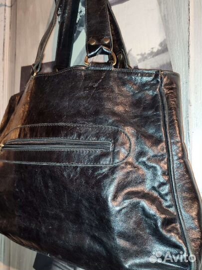 Cумка натуральная кожа италия