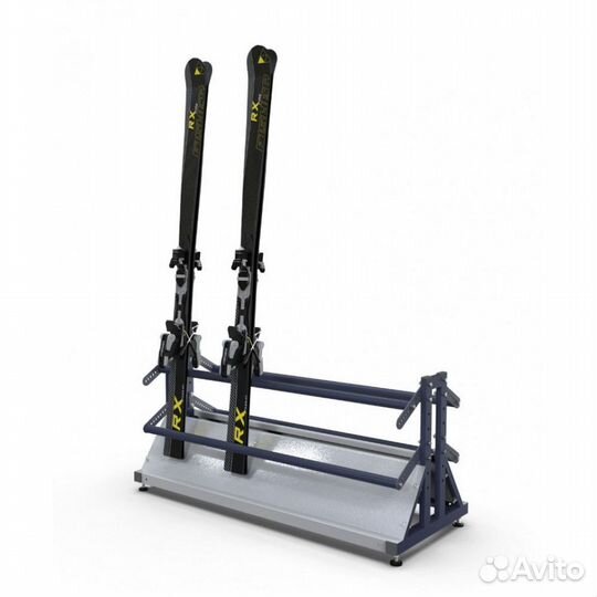 Тумба Эконом для горных лыж, двухсторонняя 60х215х50см tgle-32