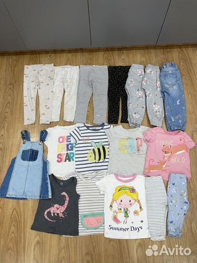 Пакет вещей бу на девочку 92/98