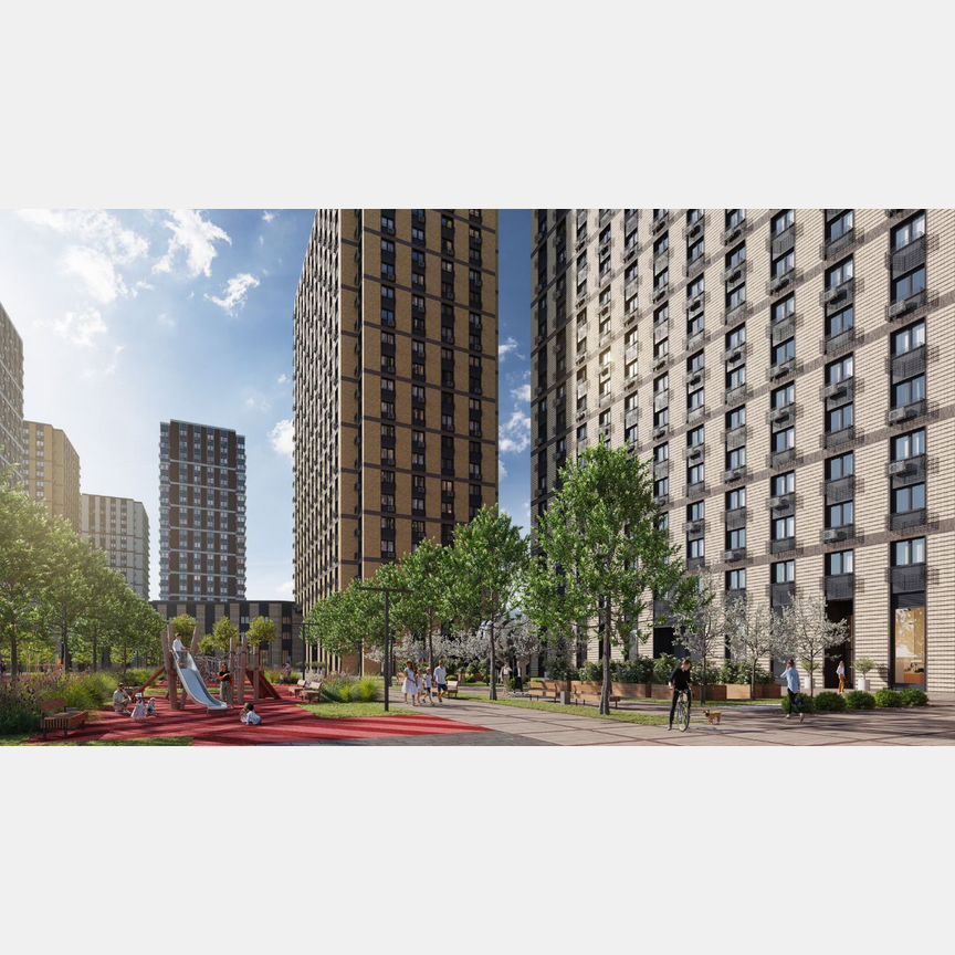 1-к. квартира, 41,5 м², 22/23 эт.