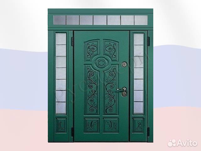 Металлическая входная дверь в частный дом