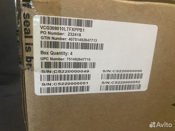 Видеокарта 3080 PNY Gaming revel epic-X XLR8 10 Gb