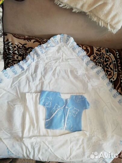 Конверт на выписку для мальчика