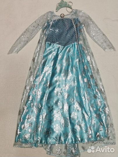 Новогоднее платье Эльзы