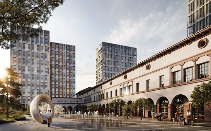 3-к. квартира, 95,7 м², 13/21 эт.