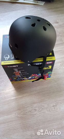 Мото шлем новый