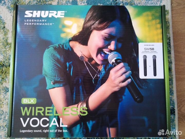 Радиосистема Shure blx288e/SM58-M17