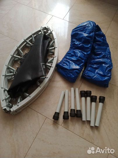 Батут домашний складной, диаметр 102см / вес 8кг