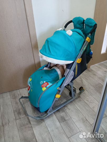 Санки коляска ника