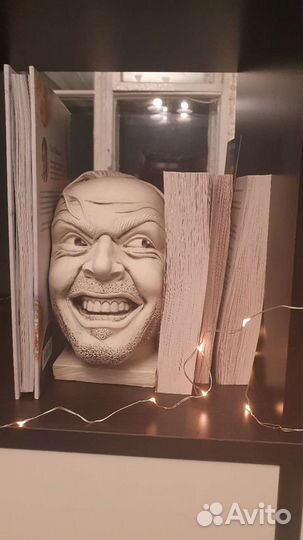 Голова из гипса. 