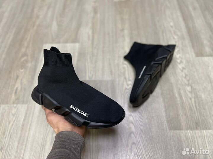 Кроссовки Balenciaga Speed Trainer Black (36-45)