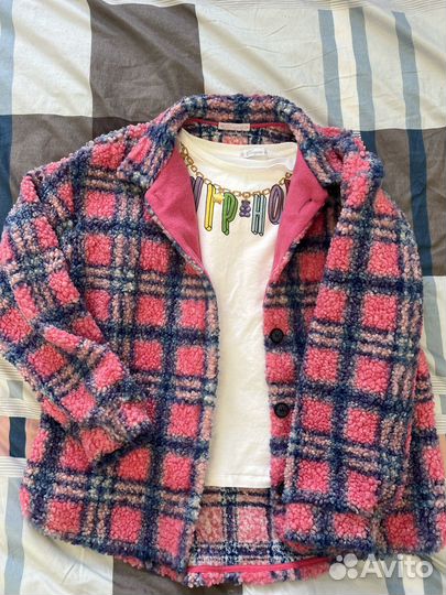 Вещи на девочку Кофта, футболка и юбка