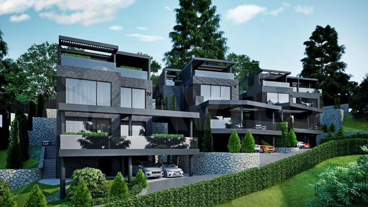 Коттедж 1187 м² на участке 50 сот.