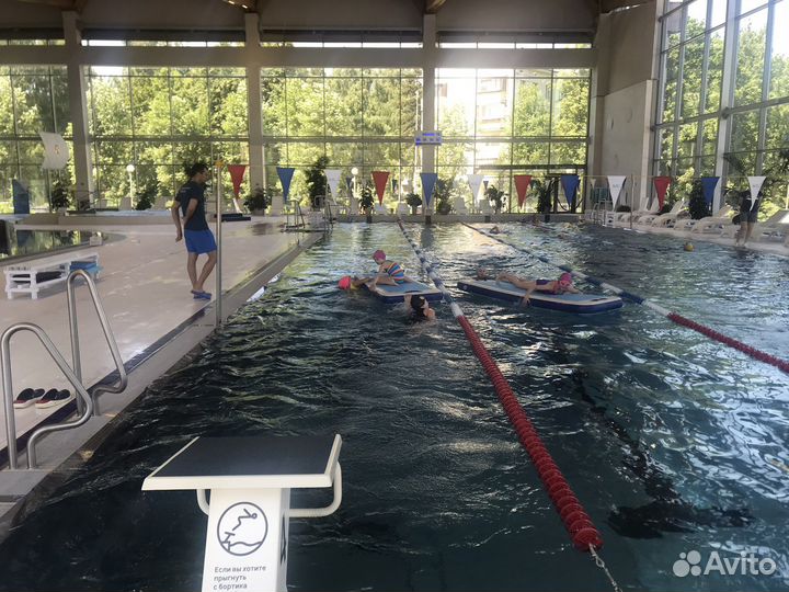 Тренер по плаванию для взрослых