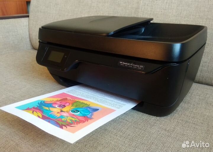 Принтер HP DeskJet 3835 + новые картриджи