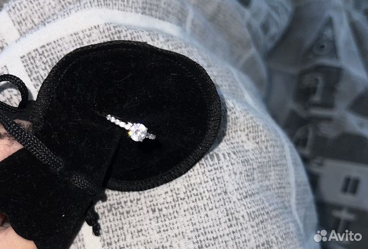 Кольцо серебро 925