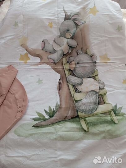 Бортики в детскую кроватку бу