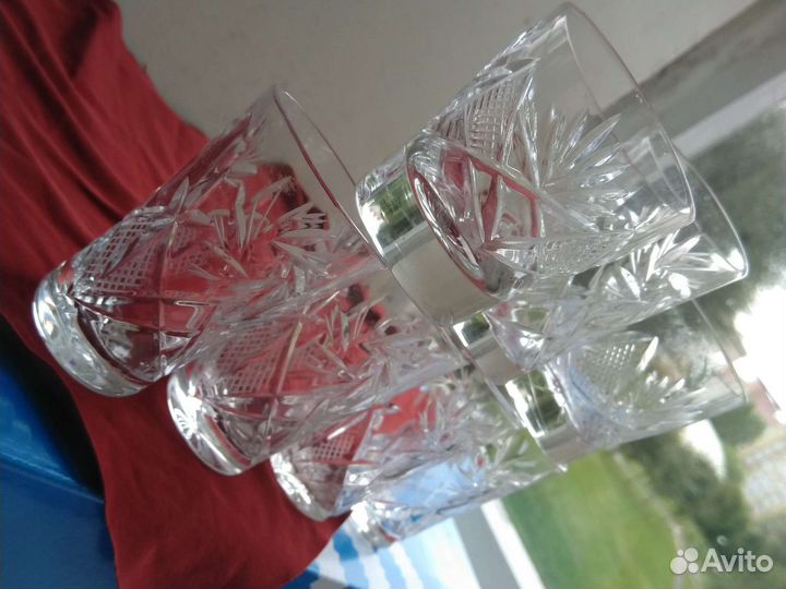 Стопки.Хрусталь. СССР