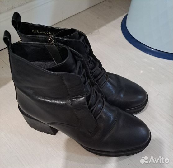 Ботильоны натуральная кожа 37