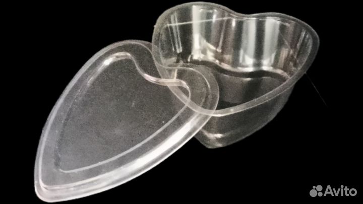 Пластиковая упаковка сердце