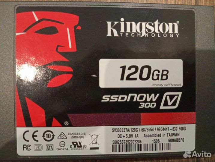 SSD накопитель Kingston V300