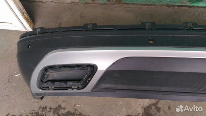 Спойлер (юбка) бампера задний Volkswagen Teramont